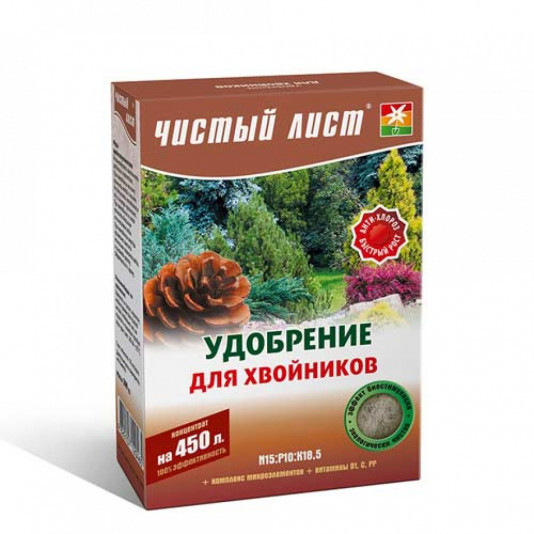 Чистий лист хвоя