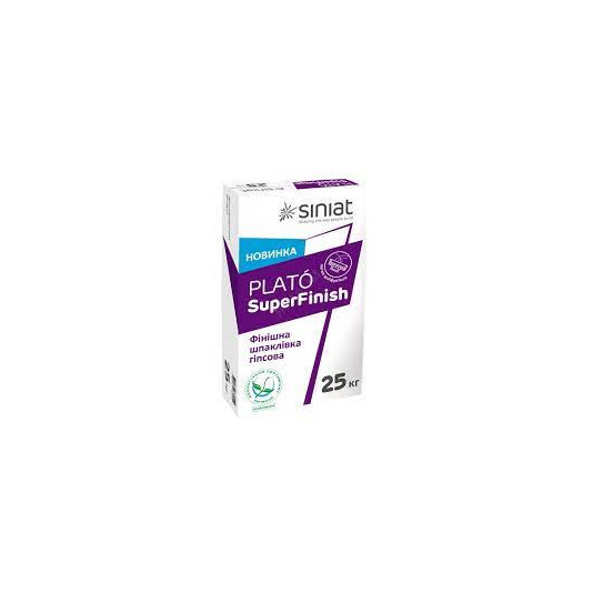 Шпаклівка PLATO SuperFinish 25 кг