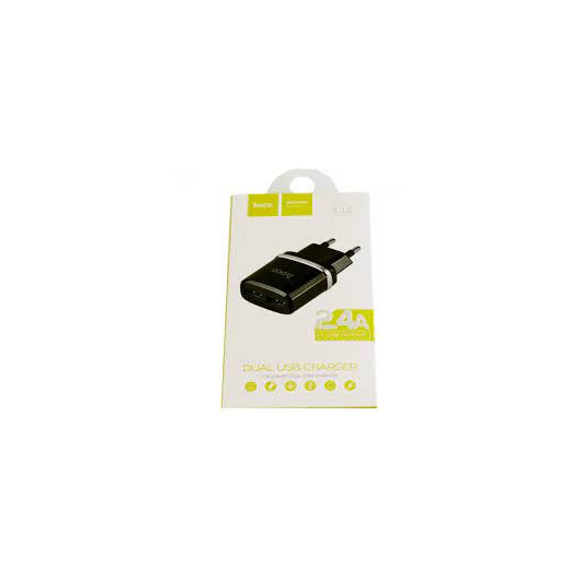 MЗП 2USB Hoco C12 Black 2.4A