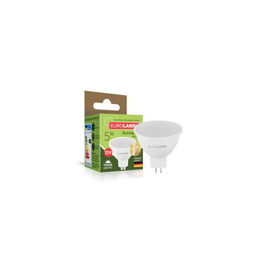 Лампа Eurolamp LED EKO MR16 5W 12V GU5.3 3000K