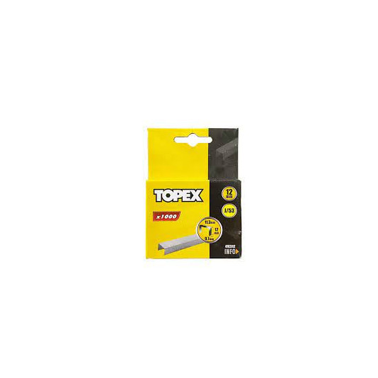 Скоби Т53 TOPEX 12 мм