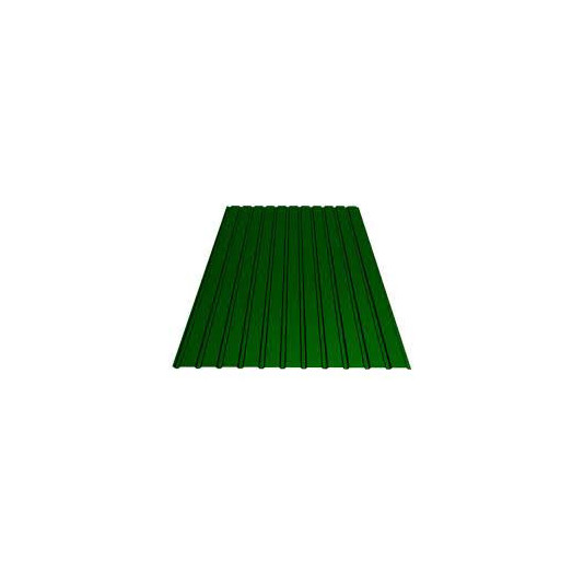 Профнастил ПС-12 RAL-6005 мат 1,17 х 1,5 м