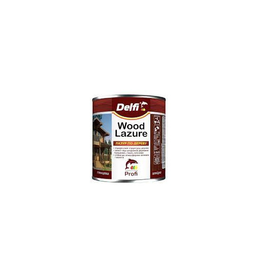 Лазур Delfi 0,75 кг дуб