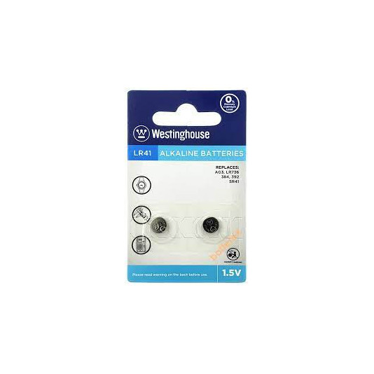Батарейки Westinghouse LR41, 2 шт
