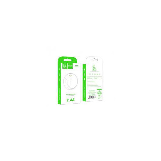 Кабель USB Denmen D22L Lightning 2.4A 1 м