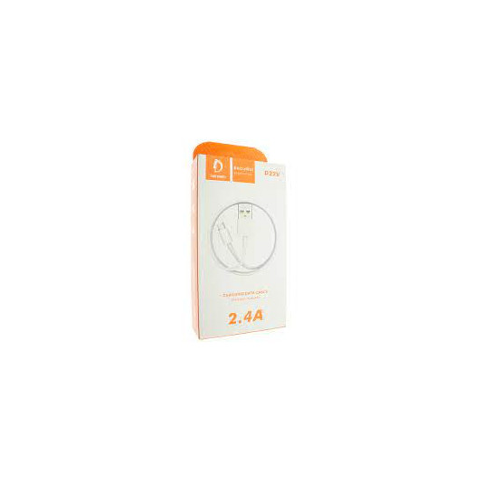 Кабель USB Denmen D22V MicroUSB 2.4A 1 м