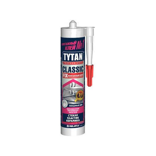 Клей монтажний FIX TYTAN 310 мл прозорий