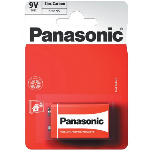 Батарейка-крона Panasonic RED 6F22 BLI