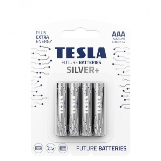 Батарейки TESLA SILVER LR06, 4 шт