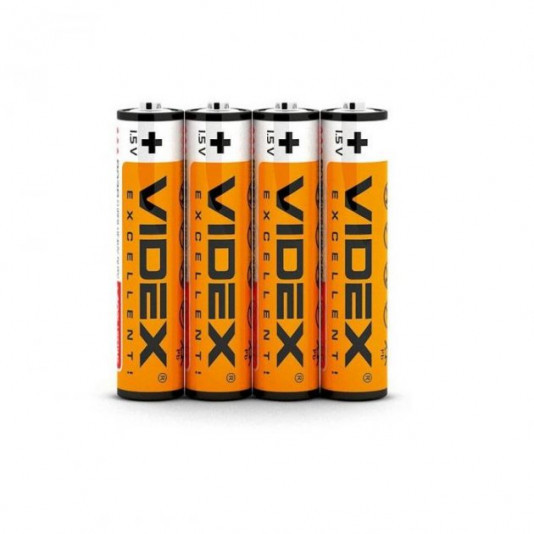 Батарейки VIDEX R03P, 4 шт