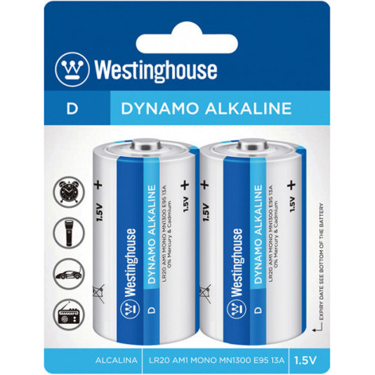 Батарейки Westinghouse LR20