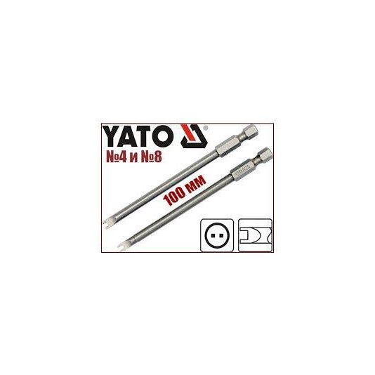 Біта 100 мм YATO №4,8