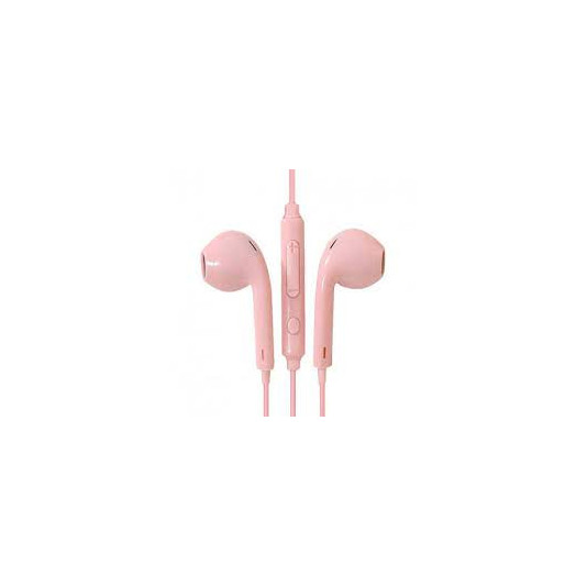 Навушники HOCO М55 Pink+mic+button call