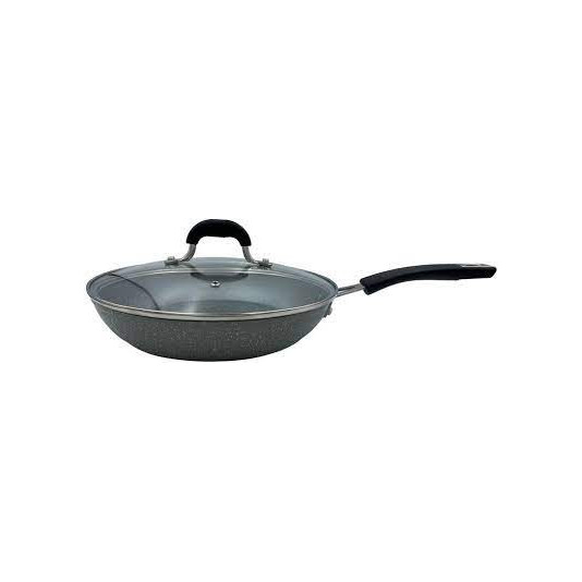 Сковорідка Gusto Granite з кришкою 240 х 48 мм 91051