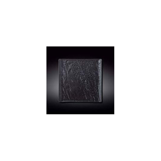 Тарілка Wilmax Slatestone Black 27 х 27 см