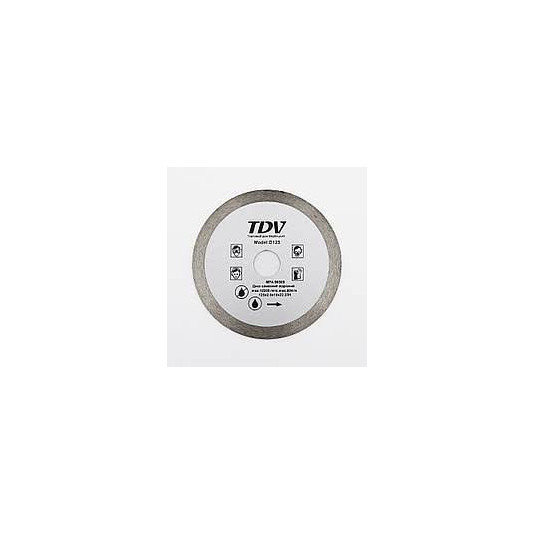 Круг алмазний Ceramic TDV 125 х 2.6 х 10 мм