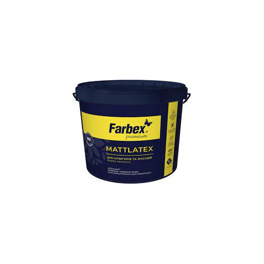 Фарба фасадна TM Farbex Mattlatex 1.4 кг