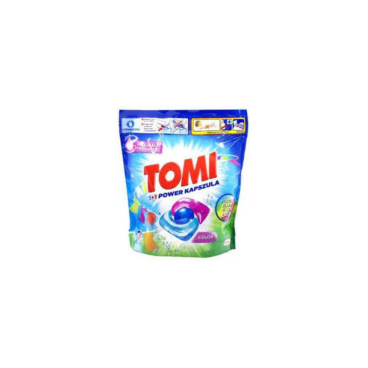 Капсули для прання Tomi колор орхідея 12 шт