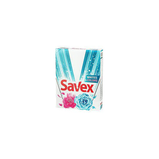 Пральний порошок Savex 400 г Whites & Colors автомат 2в1