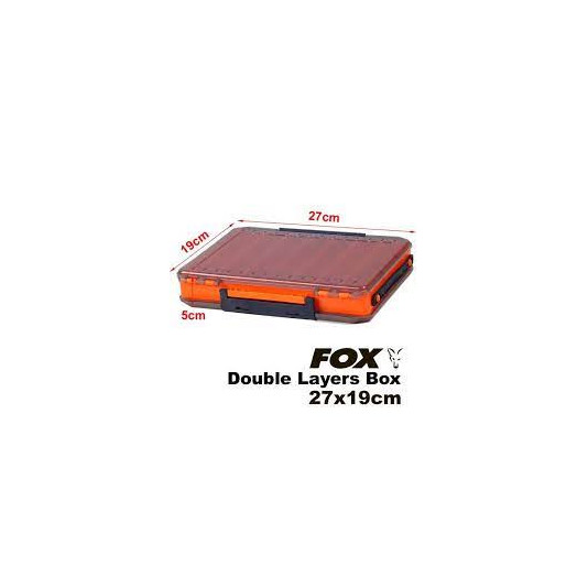 Коробка FOX Double Layers Box, 27*19*5 cm