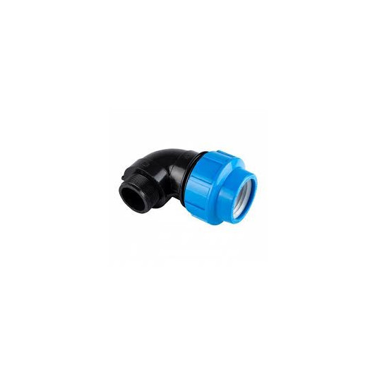 Коліно зажимне ЗР 32 х 1-1/4" ПЕ Unisera