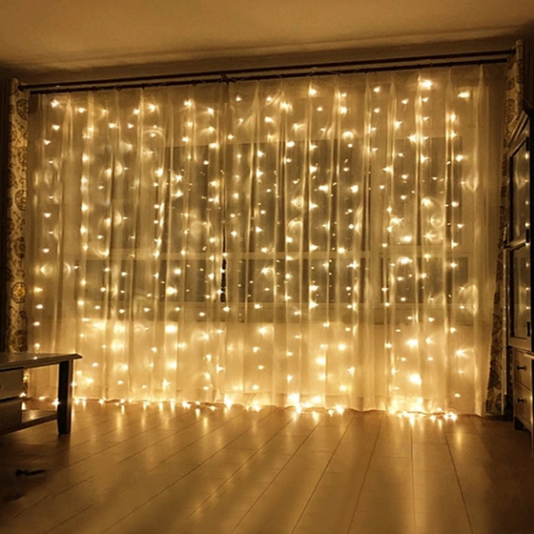 Електрогірлянда 240LED штора 3 х 2 м