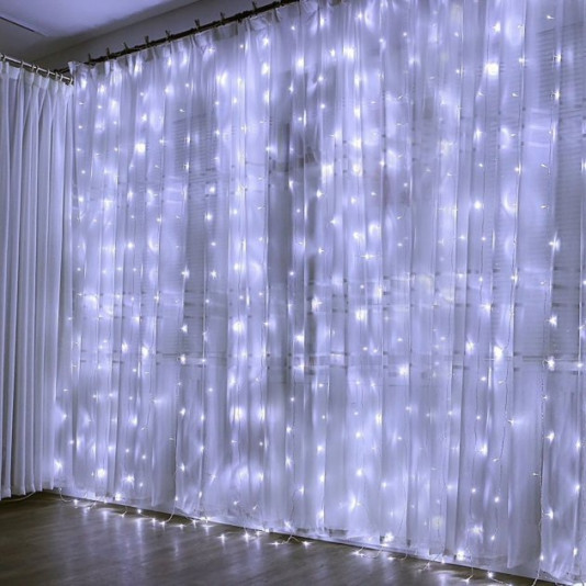 Електрогірлянда 320LED штора 3 х 3 м