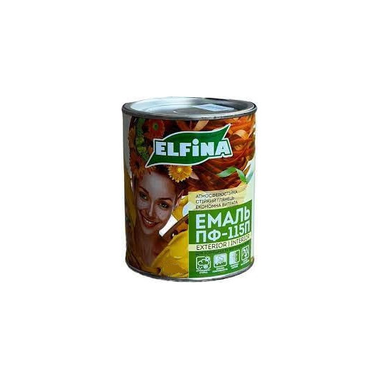 Емаль Elfina ПФ-115 2,8 сіра
