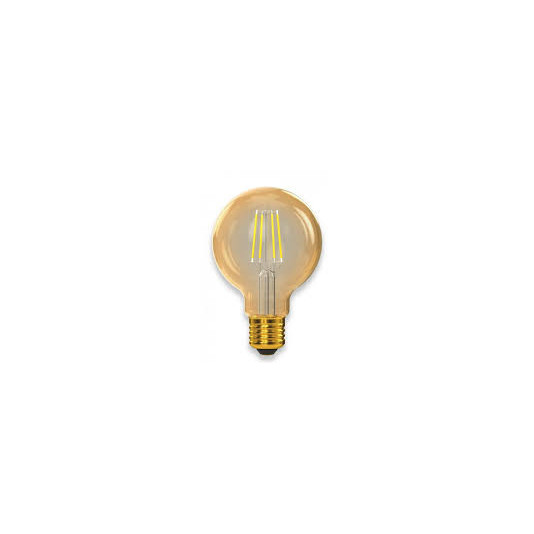 Лампа filament golden G80 5W E27 2500K