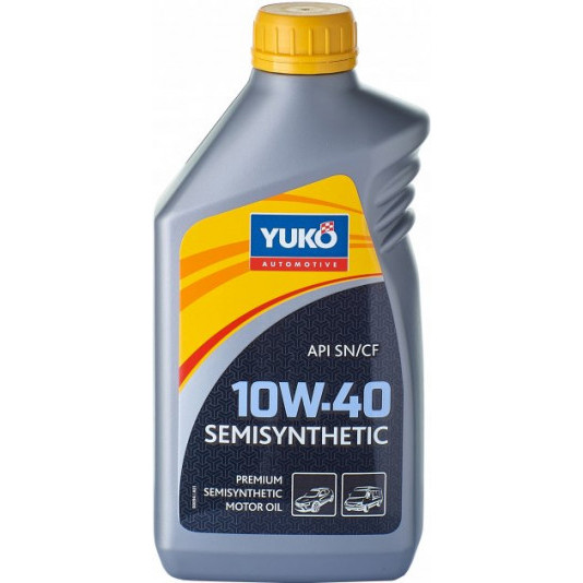 Моторна олива YUKO 10 W 40 SEMISYNTHETIC 1 л