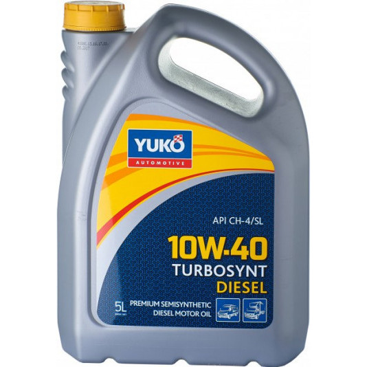 Масло YUKO TURBOSYNT DIESEL 10W-40 5л