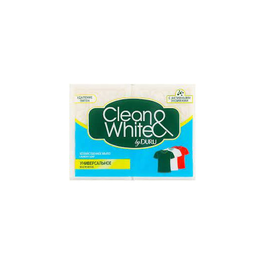 Мило господарське Duru Clean&White 4 шт 120 г
