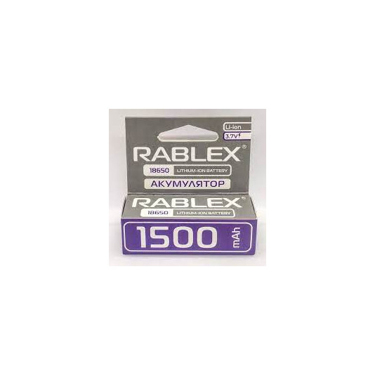 Акумулятор Rablex 18650 1500mAh 3.7V