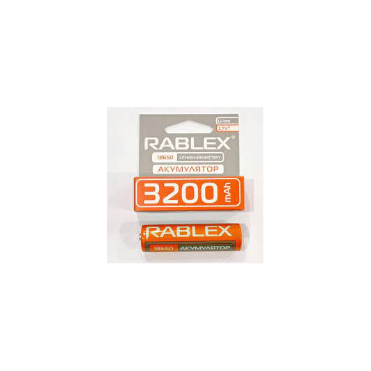 Акумулятор Rablex 18650 3200mAh 3.7V