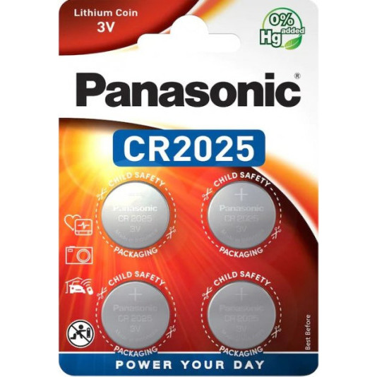 Батарейки PANASONIK CR-2025 