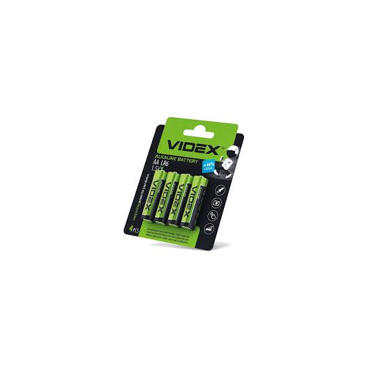Батарейки VIDEX Alkaline LR6