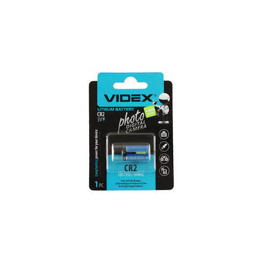 Батарейки VIDEX літієва CR2 3V