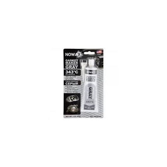 Герметик Nowax Gasket Maker GRAY 85 г +343°C сірий