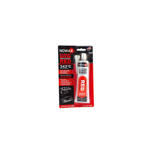 Герметик Nowax Gasket Maker RED 85 г +343°C червоний