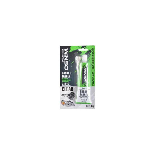 Герметик WINSO Gasket Maker 85 г +350°C прозорий
