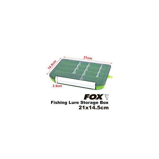 Коробка FOX Fishing Lure Storage Box 21*14.5*2.5 cm 
