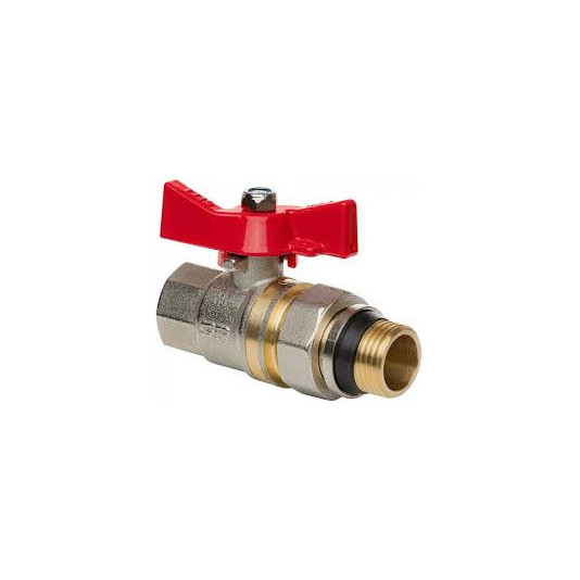 Кран шаровий із згоном 3/4" IGER