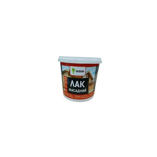 Лак акриловий фасадний Oxidom 1 л
