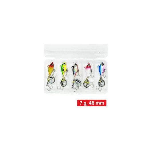 Набір тейл спіннерів FOX TURBO Jig Tail-Spinner Kit 7g KIT