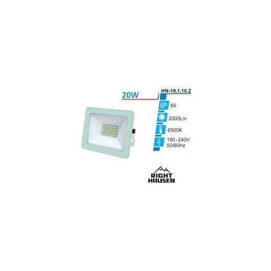 Прожектор RIGHT HOUSEN SOFT LED 20W білий