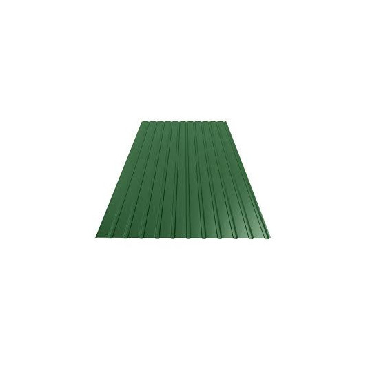 Профнастил ПС-12 RAL-6005 мат 1,17 х 2 м