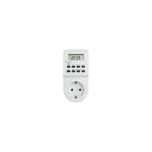 Розетка з таймером Feron ТМ22/61925 3500W/16A тижнева