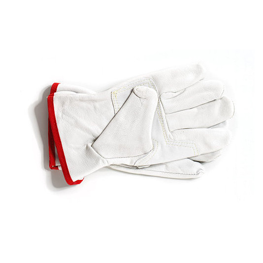 Рукавички M-GLOVE шкіряні білі