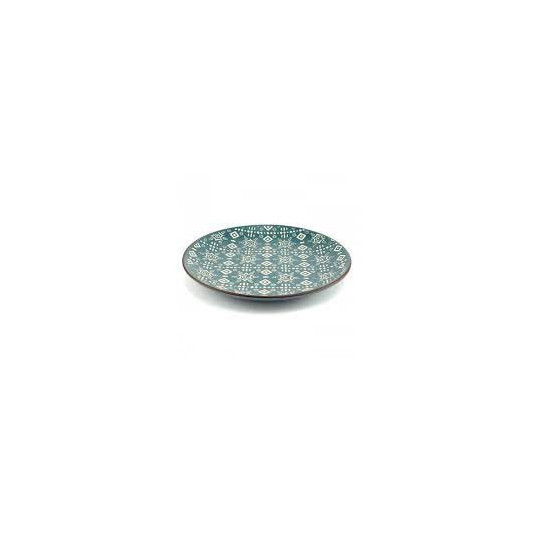Тарілка Astera Engrave Blue 19 см