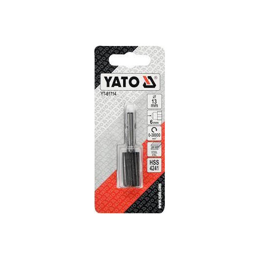 Фреза по металу YATO YT-61714 13 х 25/55 мм